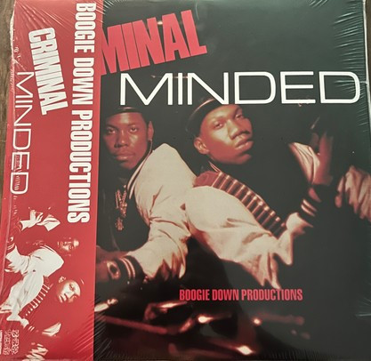 Carátula de Boogie Down Productions — Criminal Minded