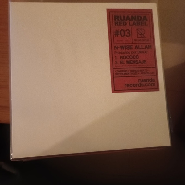 Carátula de N-Wise — Ruanda Red Label #03